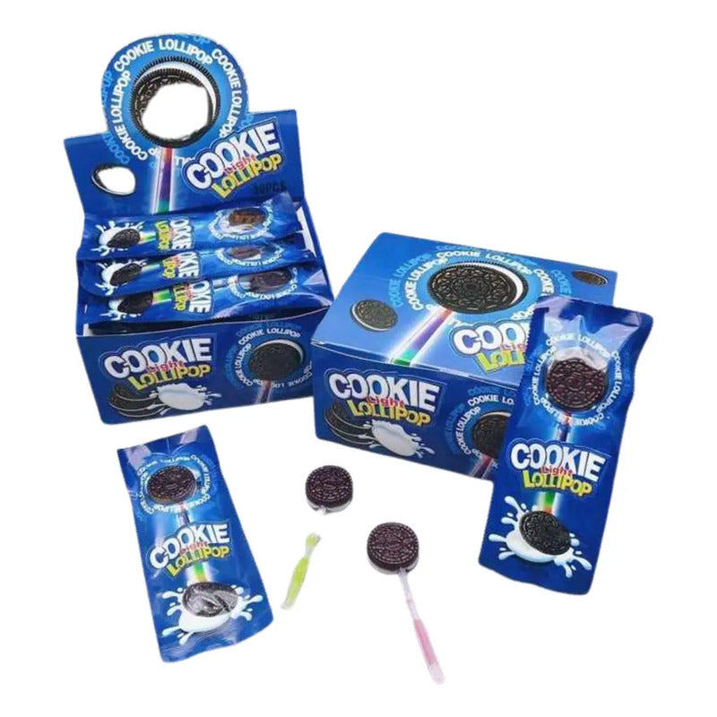 Paleta Chupetín Luminosa Sabor Oreo ( 30 Unidades )