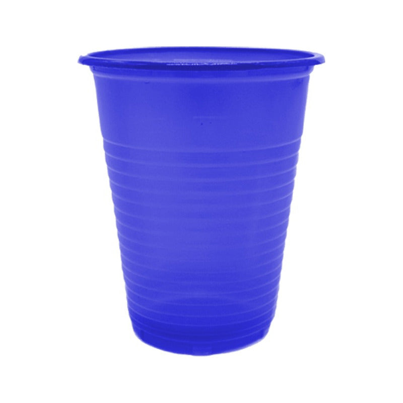 25 Vasos Plásticos Unicolor  De 200 Cc Color A Eleccion