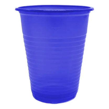 25 Vasos Plásticos Unicolor  De 200 Cc Color A Eleccion
