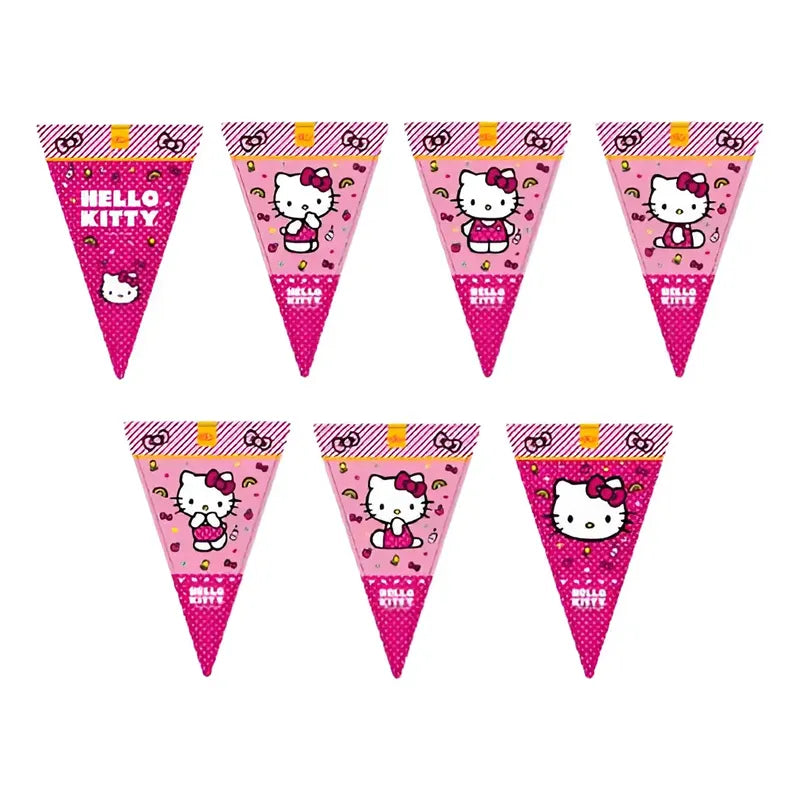 Cotillón Hello Kitty Banderín Decorativo Cumpleaños