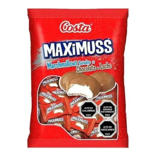 Dulces Maximuss Marshmallows Chocolates (30 Unidades)