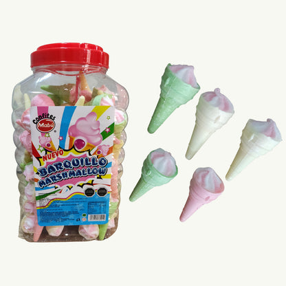 100 Mini Helados De Invierno De Marshmallow