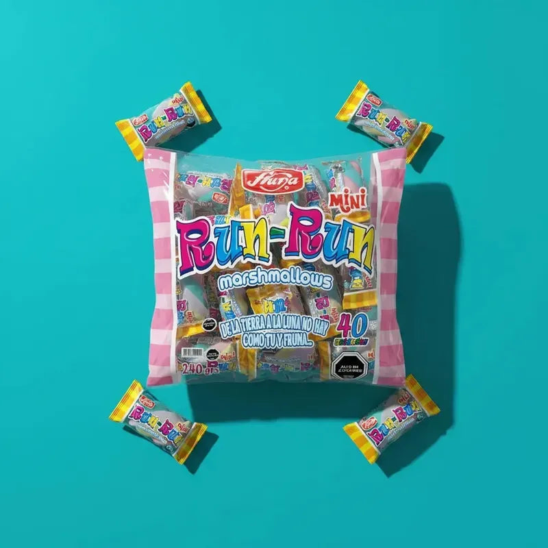 Mini Marshmallows Fruna Vainilla Bolsa 40 Unidades