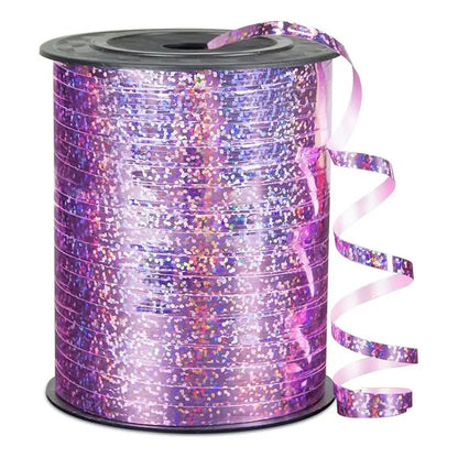 Rollo De Cinta Regalo Con Glitter Color A Elección