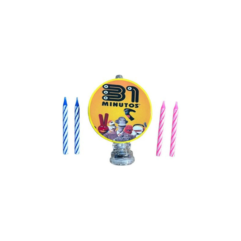 Vela Cumpleaños Cotillón 31 Minutos