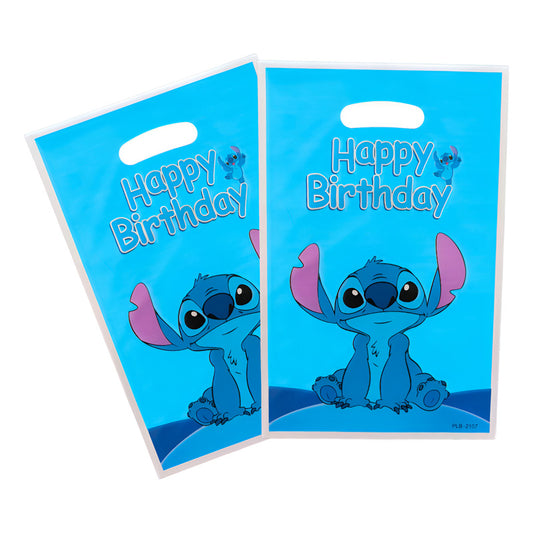 10 Bolsas Dulceras Cumpleaños Stitch