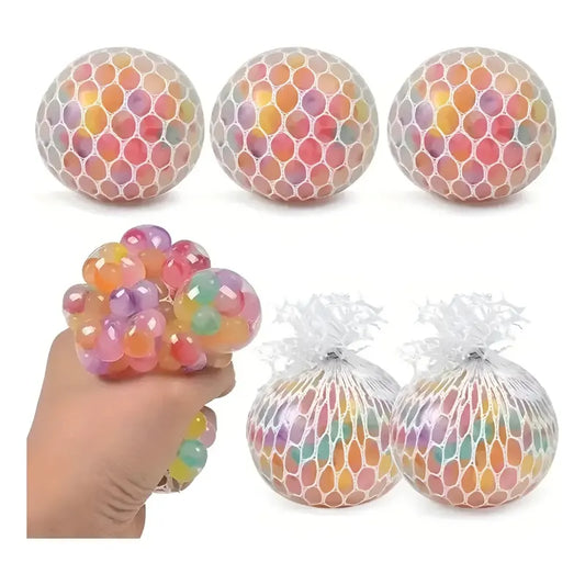 Pack 12 Squishies Ball Sorpresas Cumpleaños Juguetes Niños Surtido