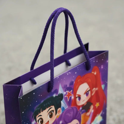 Bolsas De Guerreras Kpop-huntrix Rumy- Zoey-mira Diseños Variados Pack 12 Guerreras K-pop