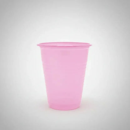 25 Vasos Plásticos Unicolor  De 200 Cc Color A Eleccion