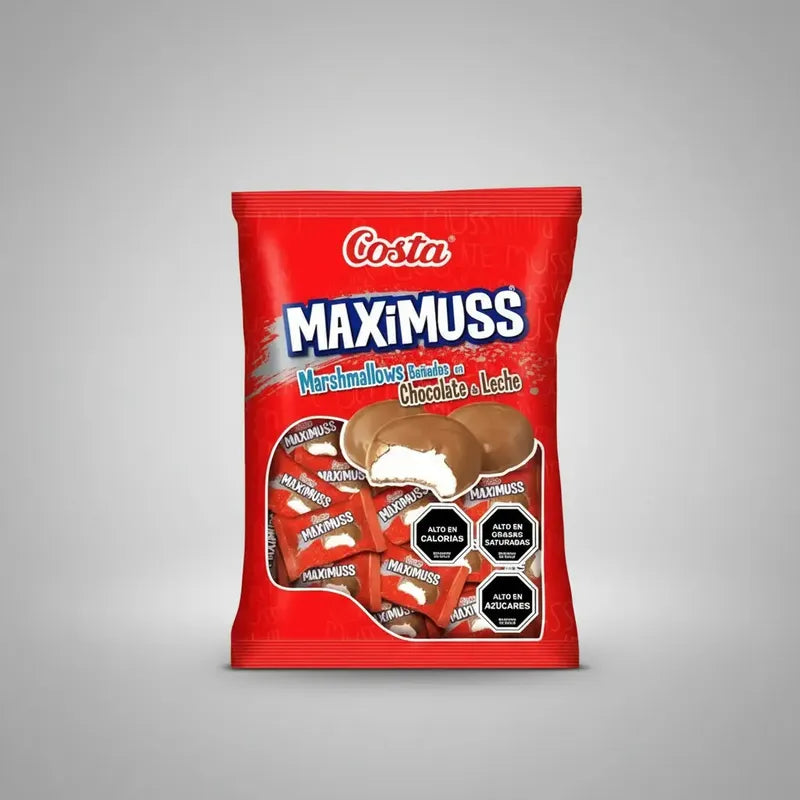 Dulces Maximuss Marshmallows Chocolates (30 Unidades)