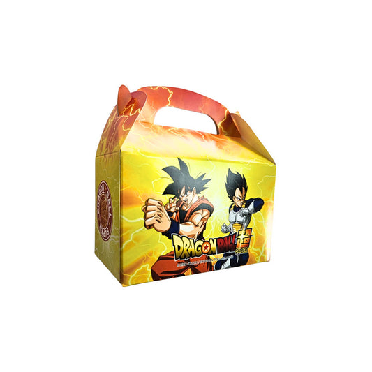 Pack X6 Cajas Para Dulces Cotillón Dragon Ball Z