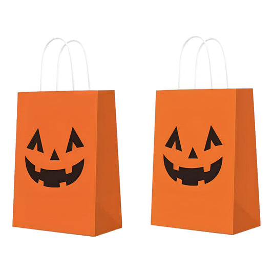 Pack 12 Bolsas Papel Kraft Cotillon Halloween