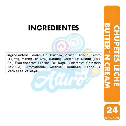 Coyacs De Leche - Butter And Cream (bolsa Con 24 Unidades)