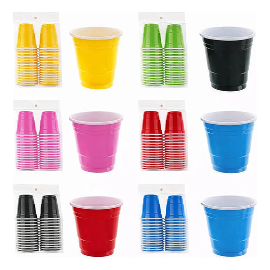 Pack 30 Vasos Plásticos Shot 3 Oz Colores