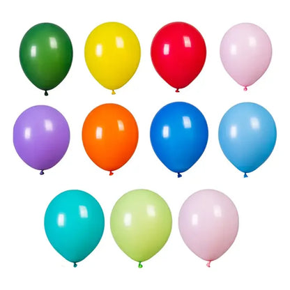 Pack 50 Globos De Colores  Para Cumpleaños 25 Cm