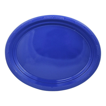 Pack 5 Bandejas Ovaladas De Color 30x23 Cm