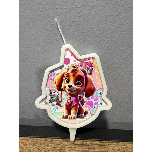 Vela Cumpleaños Sky Paw Patrol Cotillón