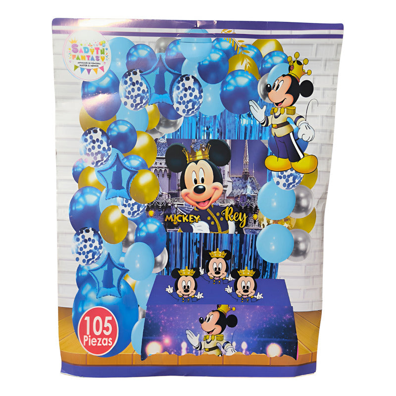 Decoración De Globos Cumpleaños Mickey Mouse