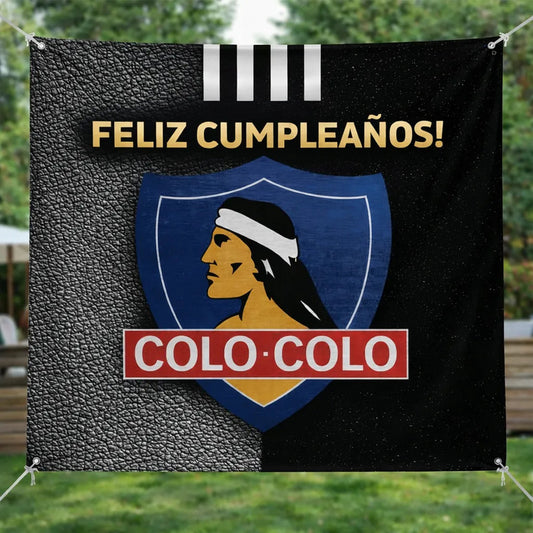 Letrero Pendón Decorativo Pvc Colo-colo Cumpleaños Colo-colo
