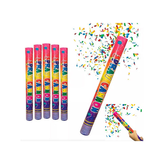 Cotillón Cañón Tubo Lanza Confeti 60 Cm