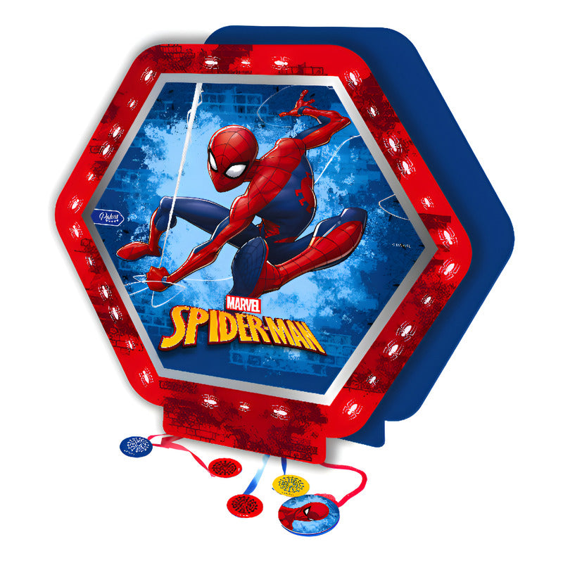 Piñata 3d Spiderman Hombre Araña Cotillón Activarte