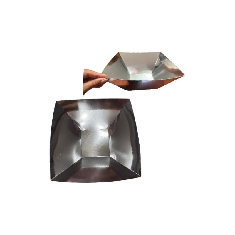 Pack 2 Bandejas Cumpleaños Ondas De Cartón 29 Cm