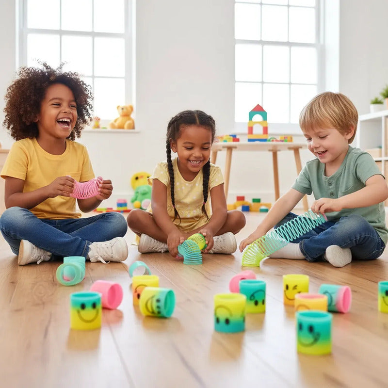 Pack 30 Resortes Sorpresas Infantiles Sensoriales