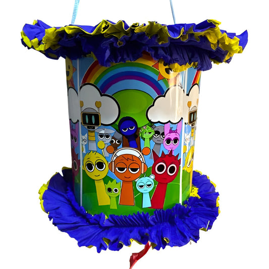 Piñata Cumpleaños Sprunki Cotillón Dekotillon