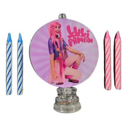 Vela Luminosa De Cumpleaños Luli Pampim Cotillón