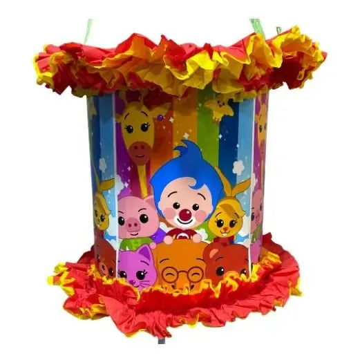 Piñata De Cumpleaños Payaso Plim Plim 53 Cm