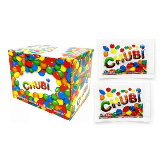Chubi Chocolates Confitado ( 24 Unidades )