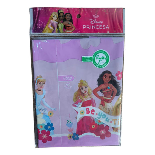 Cotillón Cumpleaños Mantel Princesas Disney Y Rapunzel