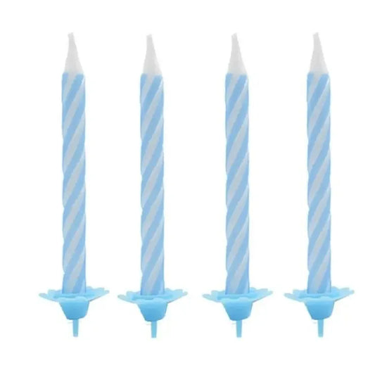 Velas Azules 24 Unidades