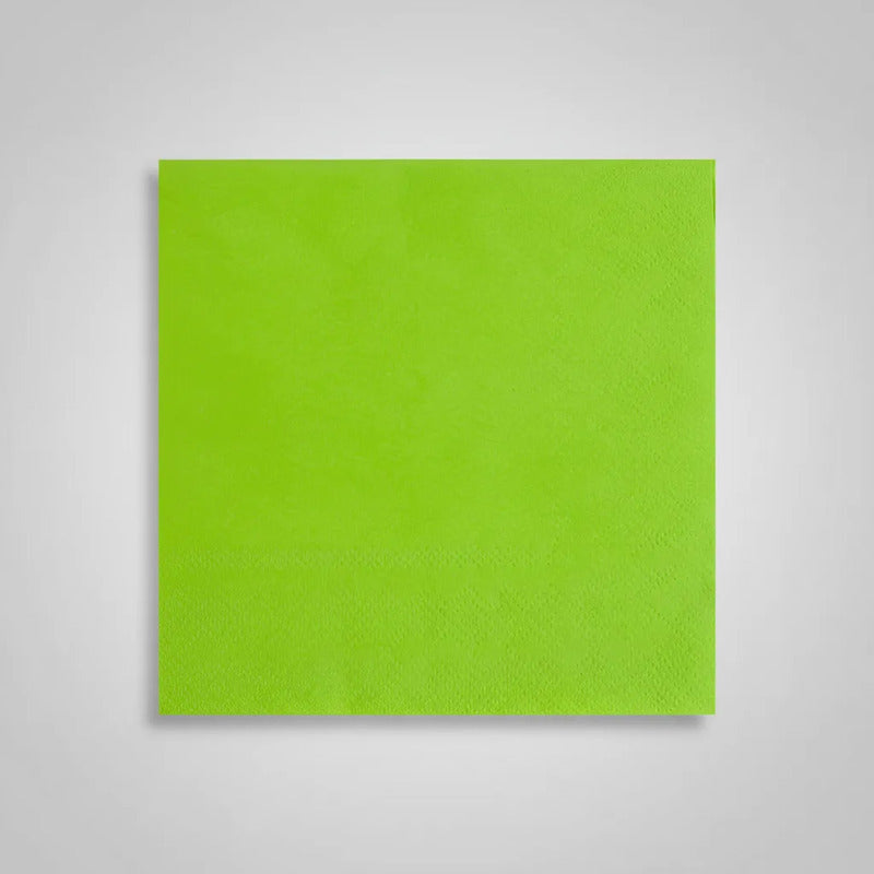 20 Servilletas Desechables De Color A Elección