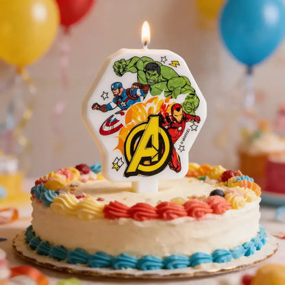 Velas Diseño Avengers 1 Unidad