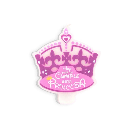 Vela De Cumpleaños Princesa