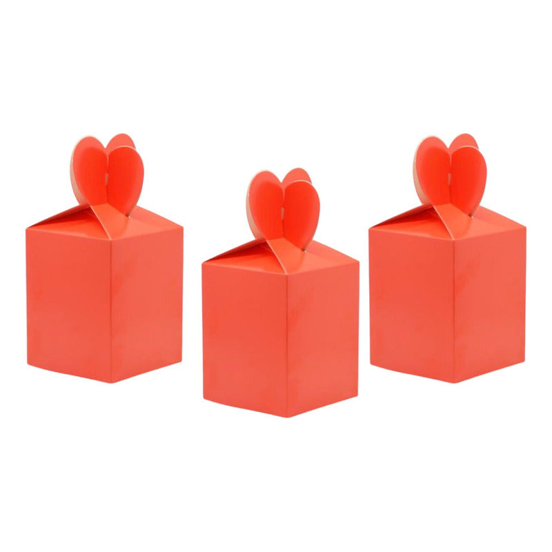 6 Unidades Cajitas De Dulce O De Sorpresa  Color A Eleccion