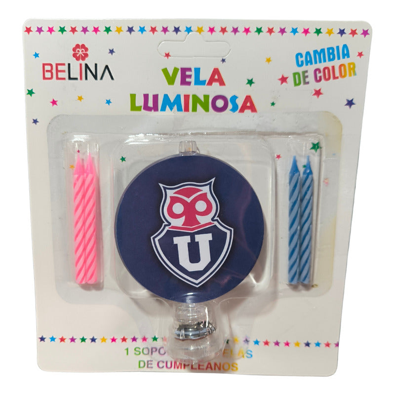 Vela De Cumpleaños Luminosa La U Universidad De Chile