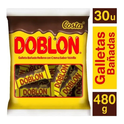 Costa Chocolate Galleta Doblon 480 Gr