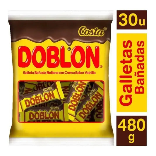 Costa Chocolate Galleta Doblon 480 Gr