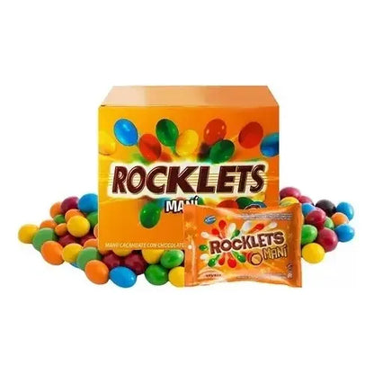 Rocklets Maní Chocolate Caramelo Mani Arcor Chocolate Y Maní Caja 30 g 18 U Pack X 18