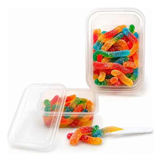 Gummy Gomitas Gusanitos Ácidos Bandeja Mabu 300 Gr