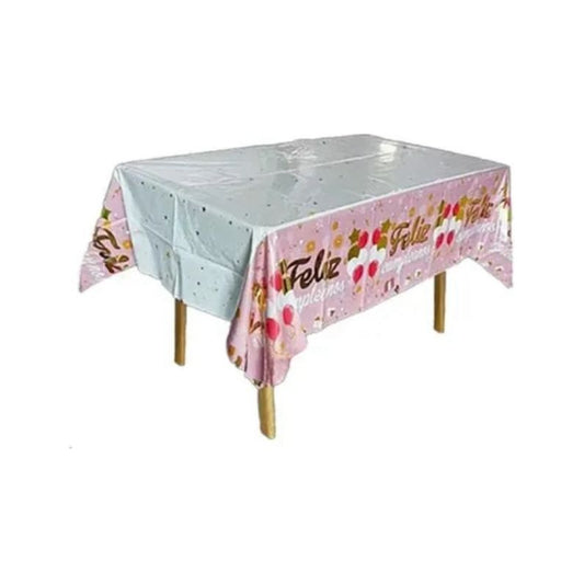 Cotillón Fiestas Mantel Diseño Feliz Cumpleaños