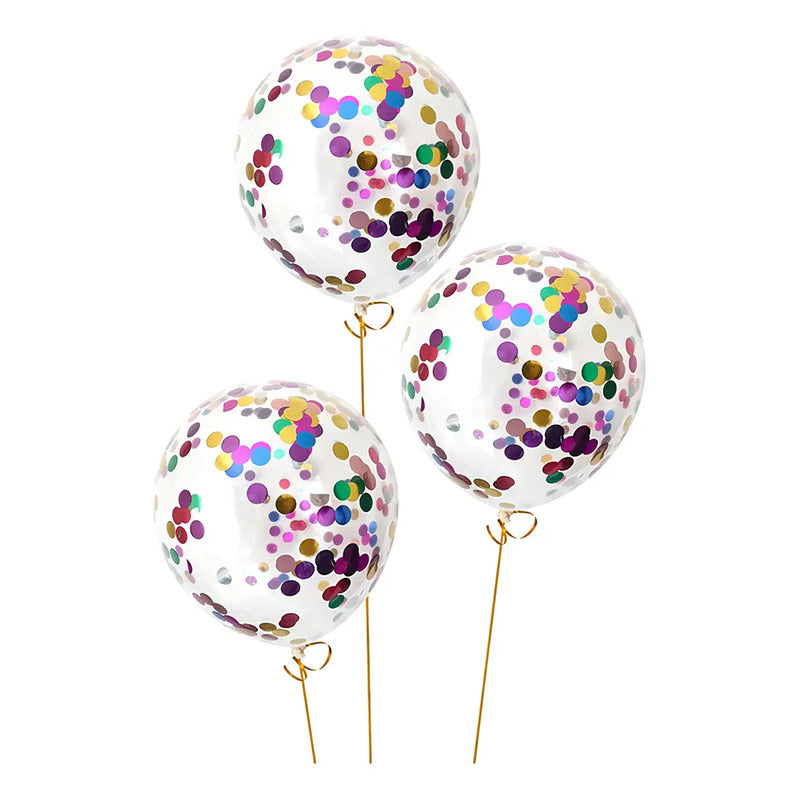 Set De Globos Plim Plim Para Cumpleaños, Decoración De Fiesta Con 57 Piezas Multicolor