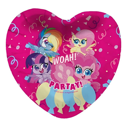 Pack 6 Platos Cumpleaños My Little Pony Rosa