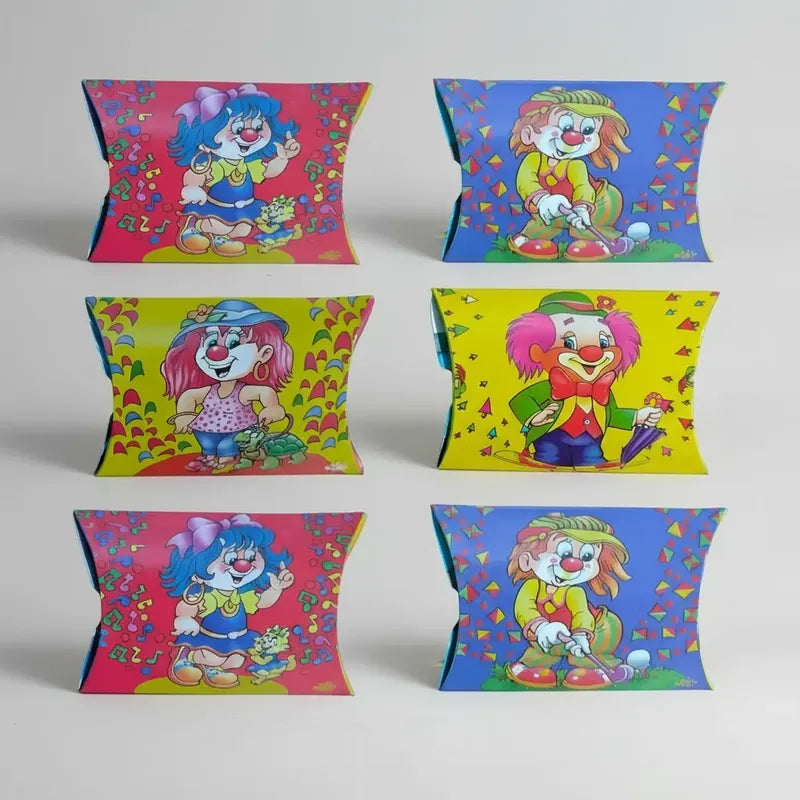 Pack 6 Cajitas Sorpresa Cumpleaños Retro Ochentero Y Años 90