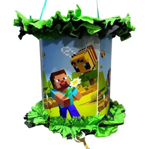 Piñata De Cumpleaños Minecraft 53 Cm