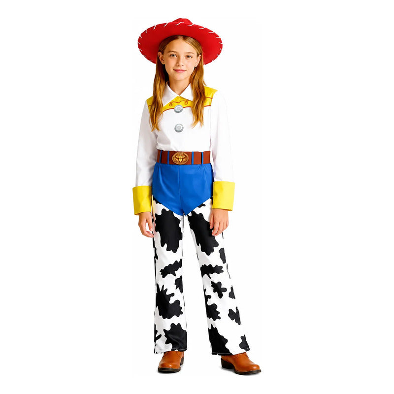 Disfraz Jessie Toy Story Vaquera Para Niña Día Del Libro Blanco 7-9