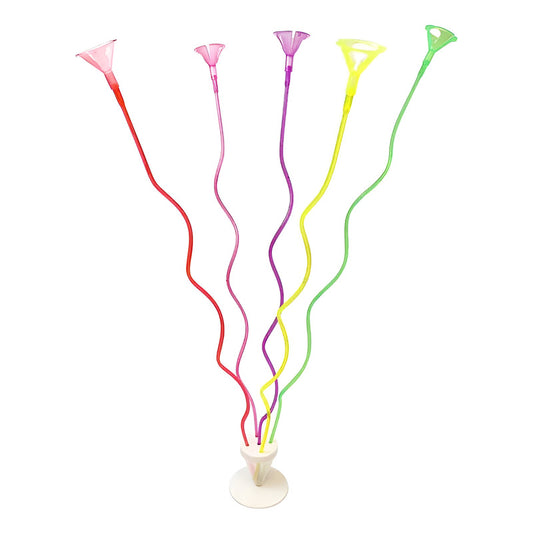 Soporte De Globos Ondas De Colores