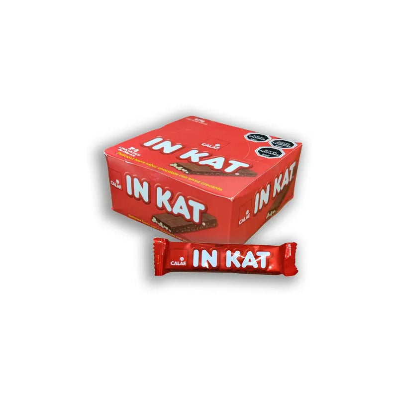 Inkat Calaf Chocolate Con Arroz Crocante Caja 624 g 24 U